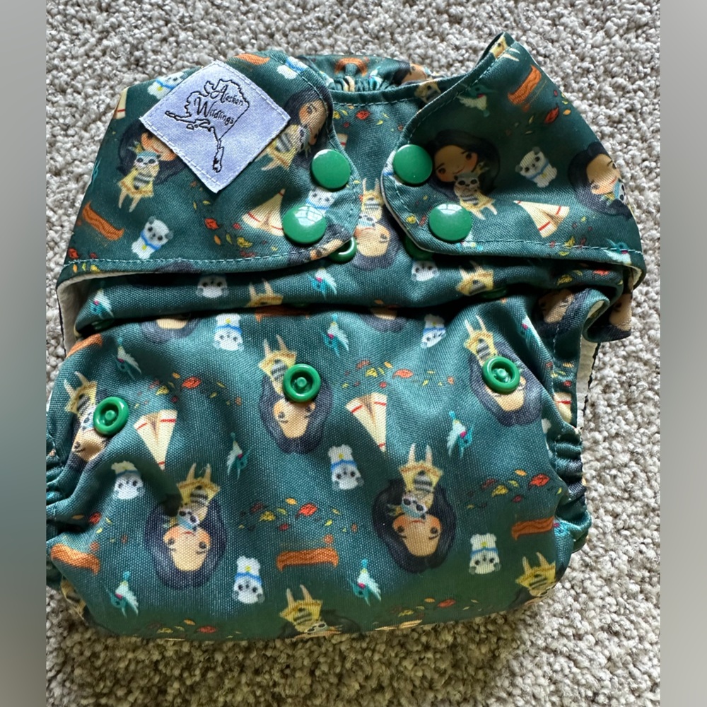 Pocahontas cloth diaper
